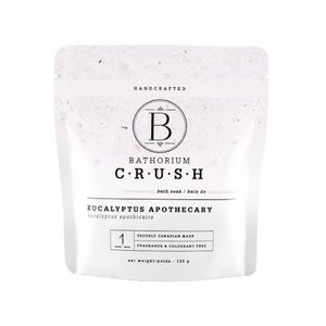 BATHORIUM CRUSH EUCALYPTUS APOTHECARY BATH SOAK 120G - BRAND NEW